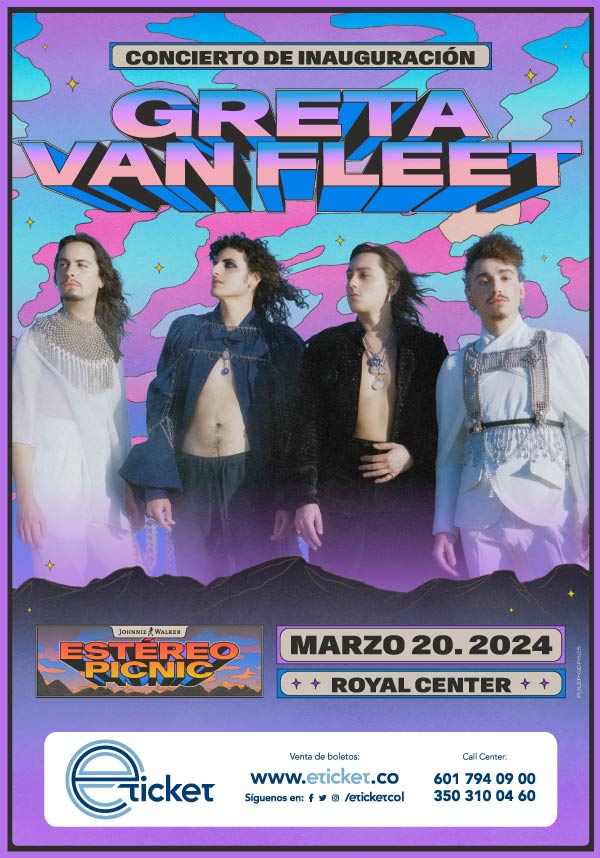 GRETA VAN FLEET en Colombia