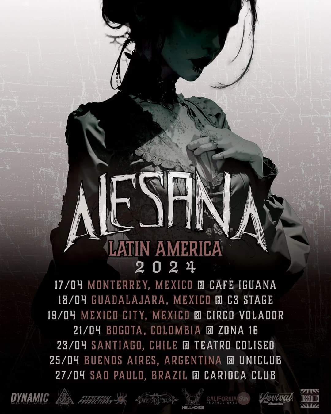 Alesana en Bogotá