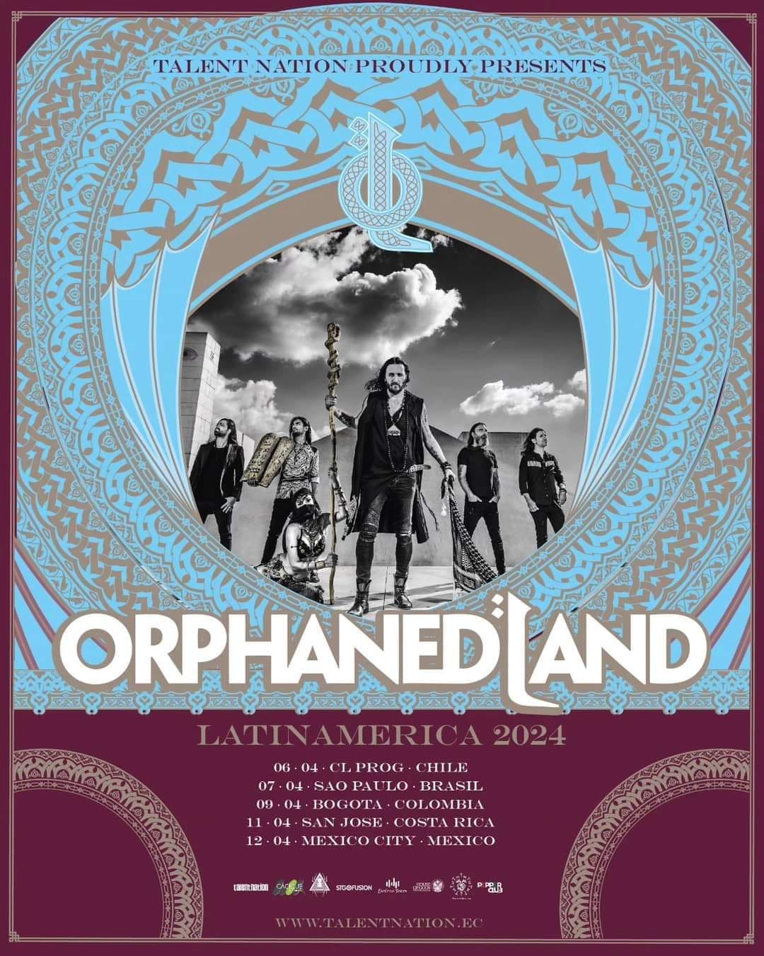 Orphaned Land en Colombia 2024