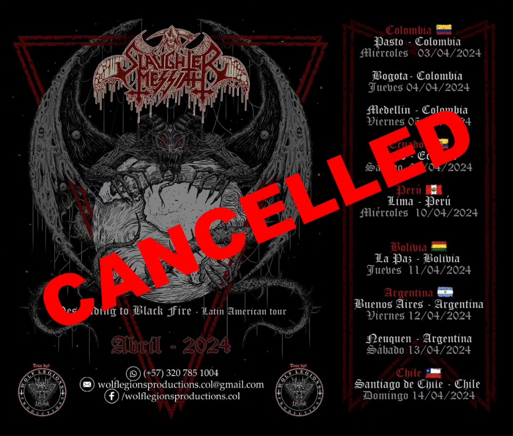 Slaughter Messiah con Lord Sabathan en Medellín