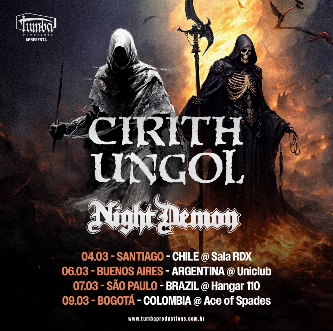 CIRITH UNGOL y NIGHTDEMON