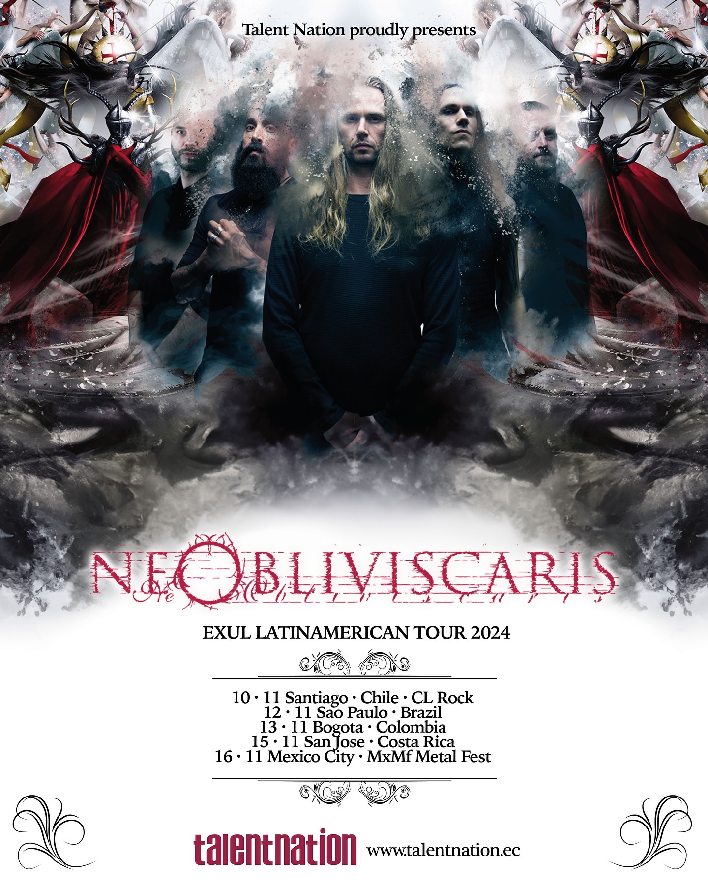 Ne Obliviscaris por primera vez en Colombia 