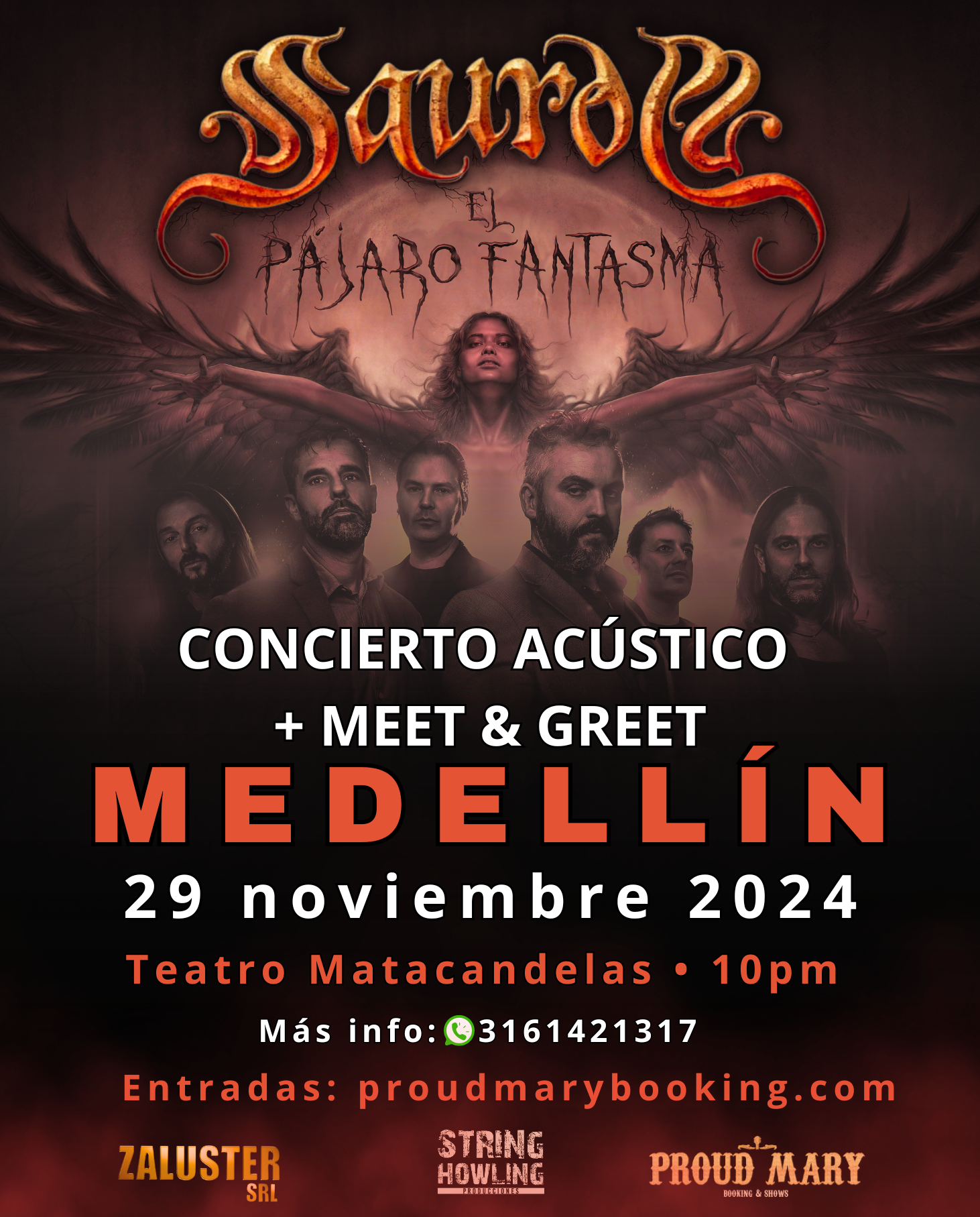 SAUROM GIRA 2024 EL PÁJARO FANTASMA TOUR 2 