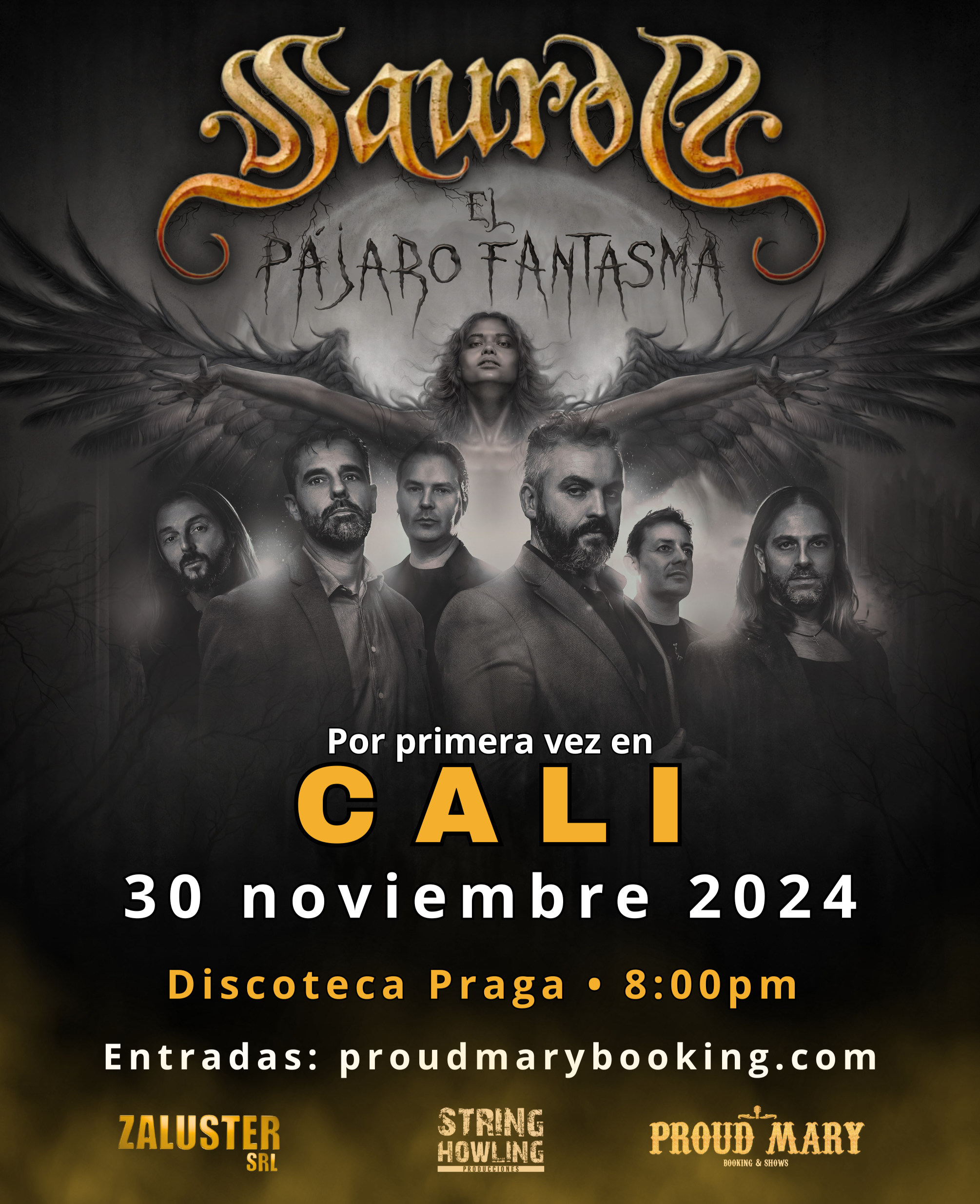 SAUROM GIRA 2024 EL PÁJARO FANTASMA TOUR 2 - Cali
