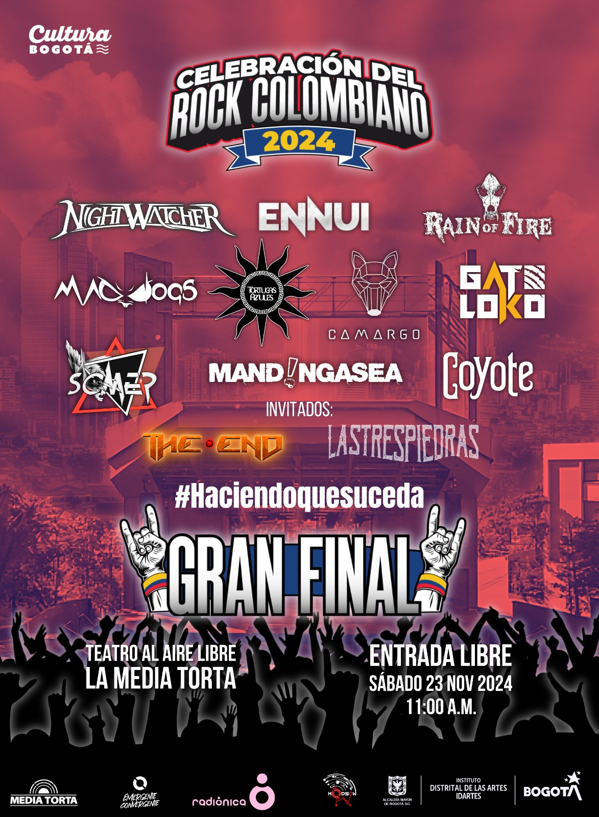 Celebración del Rock Colombiano 2024