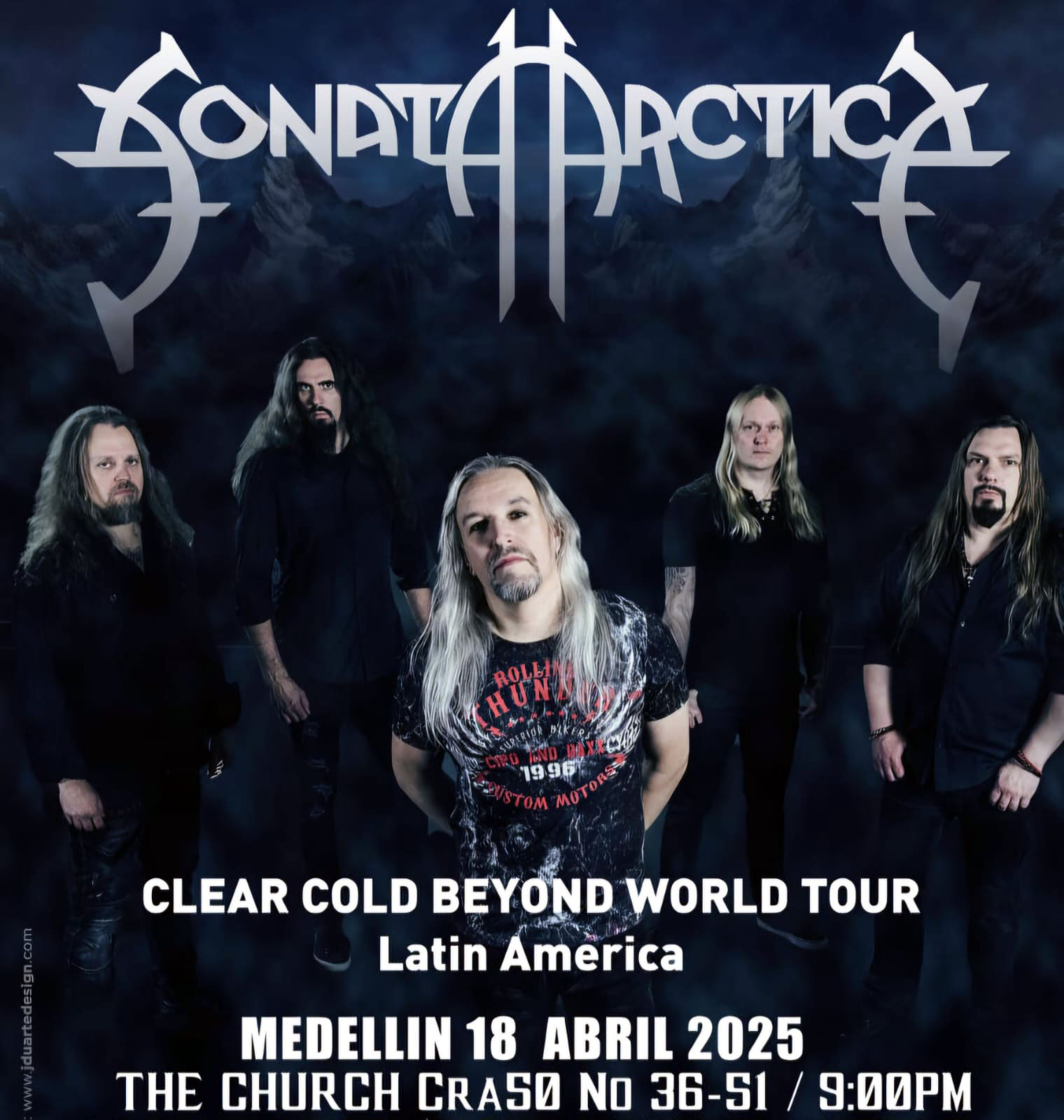 Sonata Arctica En Medellín