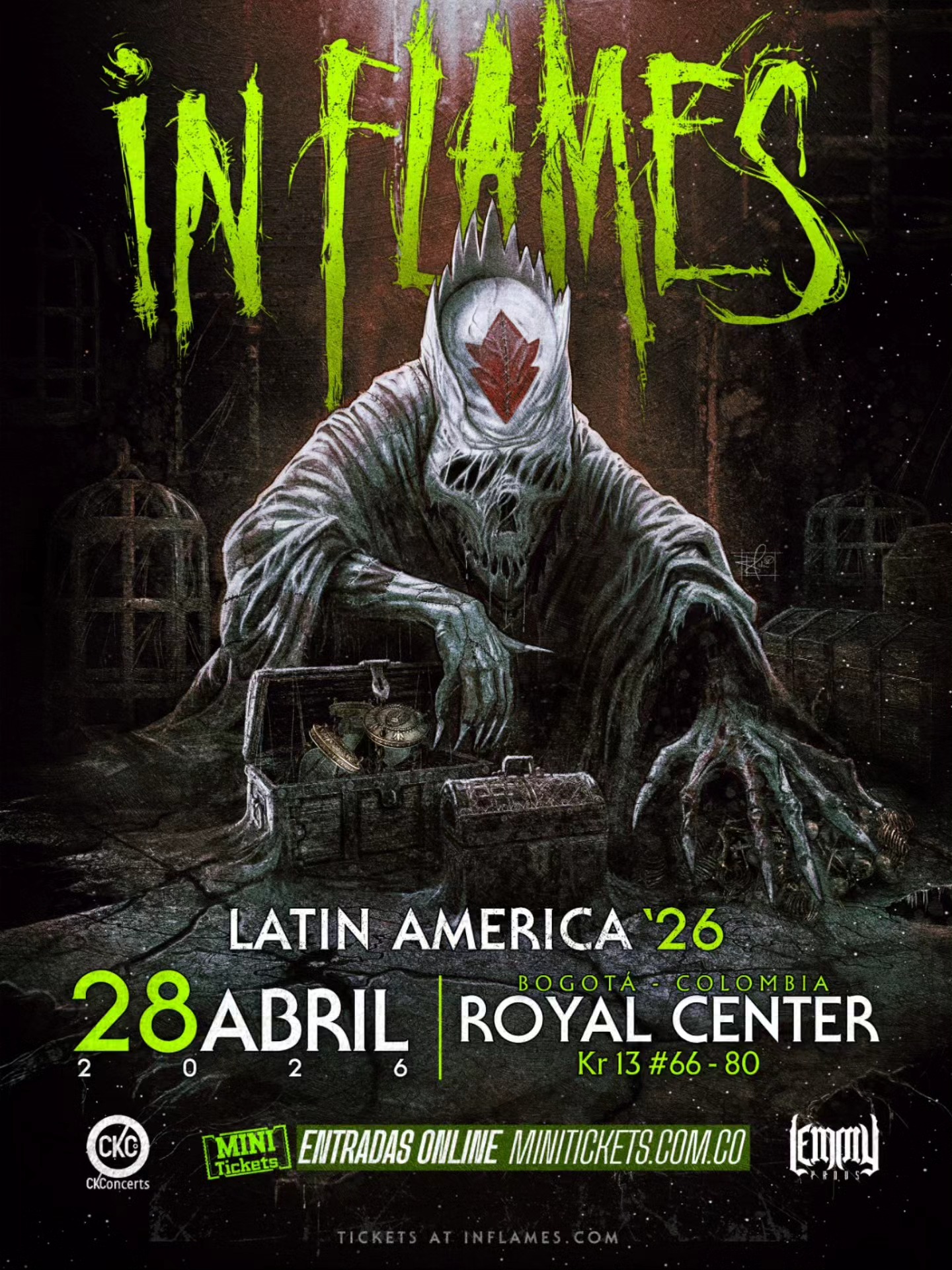 IN FLAMES