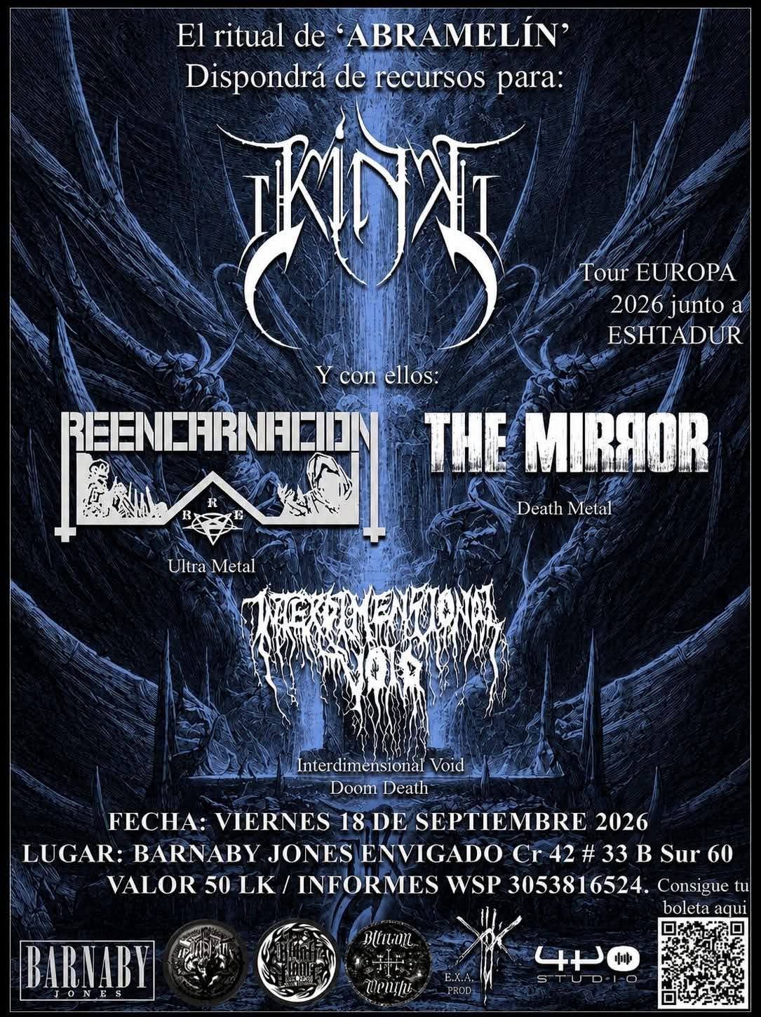 Flayer del evento Ritual de ABRAMELÍN