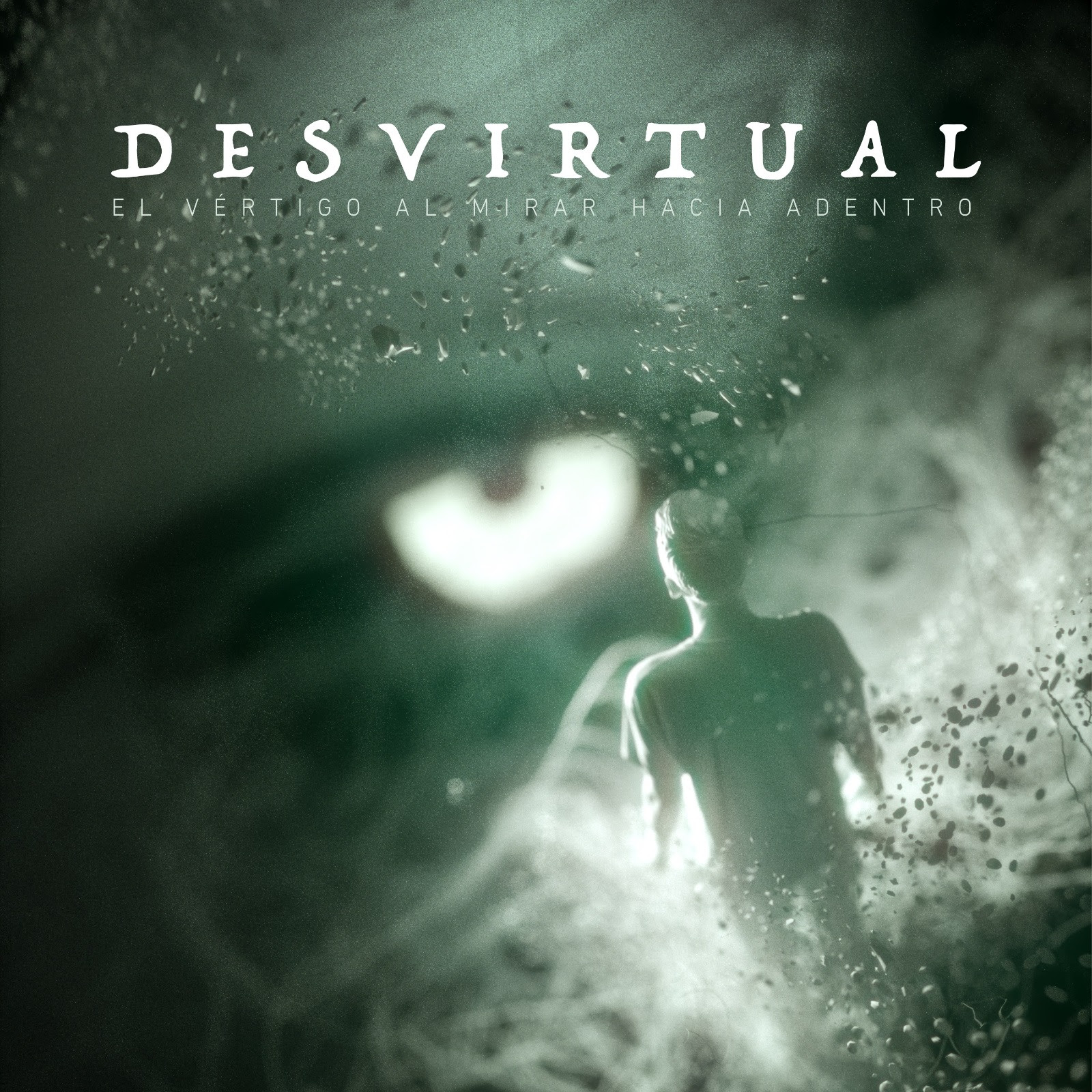 Portada del disco El vértigo al mirar hacia adentro del grupo Desvirtual
