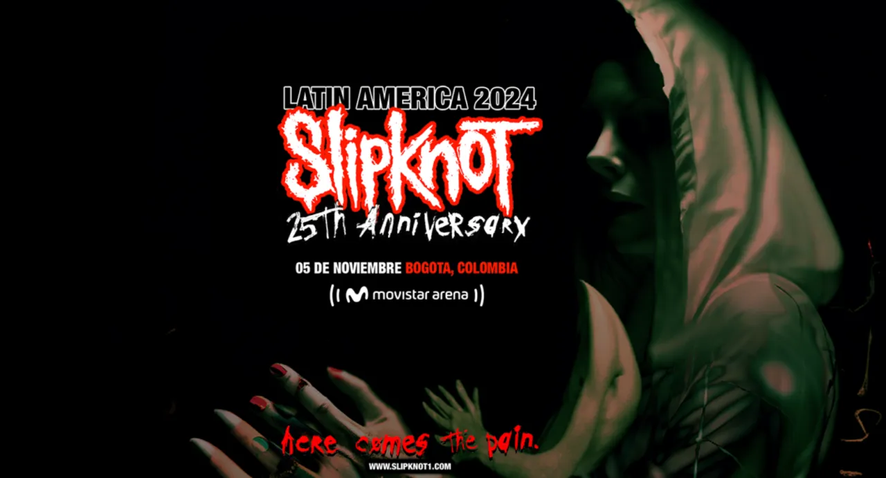 Slipknot celebra 25 años con gira por Latinoamérica