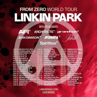 LINKIN PARK - From Zero World Tour 2025 en Bogotá