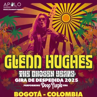 Glenn Hughes en Bogotá