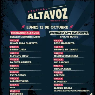 Festival Internacional Altavoz 2025 Día 3