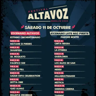 Festival Internacional Altavoz 2025 Día 1