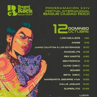 Ibagué Ciudad Rock 2025 - día 2