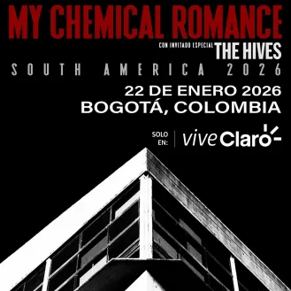 MY CHEMICAL ROMANCE EN COLOMBIA 2026