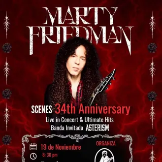 Marty Friedman - Scenes 34th Anniversary Live in Concert Ultimate Hits