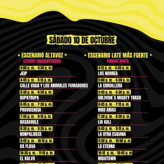 Festival Internacional Altavoz 2026 Día 1