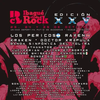 Ibagué Ciudad Rock 2026 - Día 1