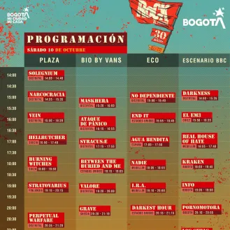 Rock al Parque 2026 Día 1