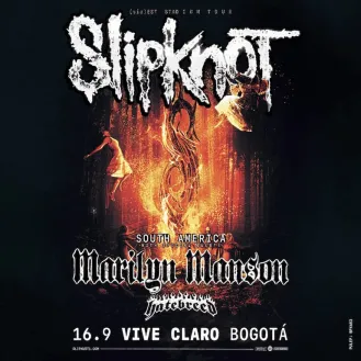 SLIPKNOT , MARILYN MANSON, HATEBREED en Bogotá Colombia