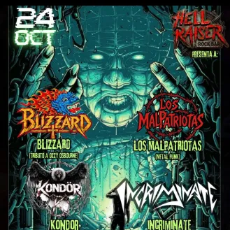 NOCHE DE HEAVY & THRASH METAL EN HELL RAISER