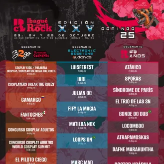 Ibagué Ciudad Rock 2026 - Día 3
