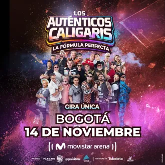 Los Auténticos Decadentes y Los Caligaris en Bogotá