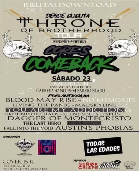 EventoCores Comeback 2018