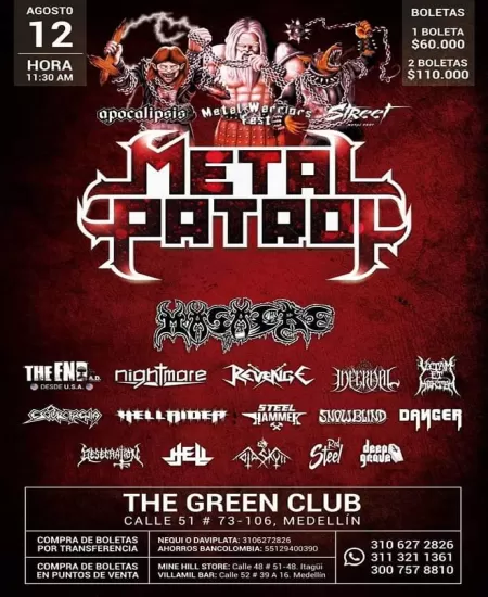 EventoMETAL PATROL FEST