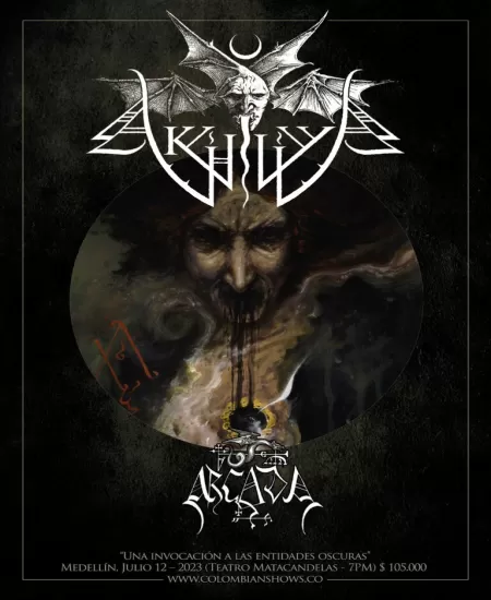 AKHLYS (USA) + ARCADA (PERÚ) EN MEDELLÍN
