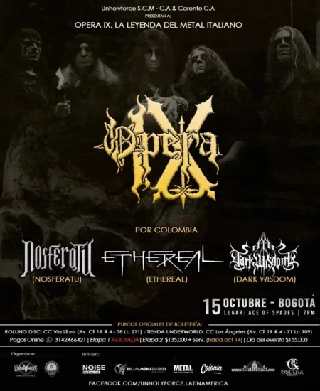 EventoOpera IX en Bogotá