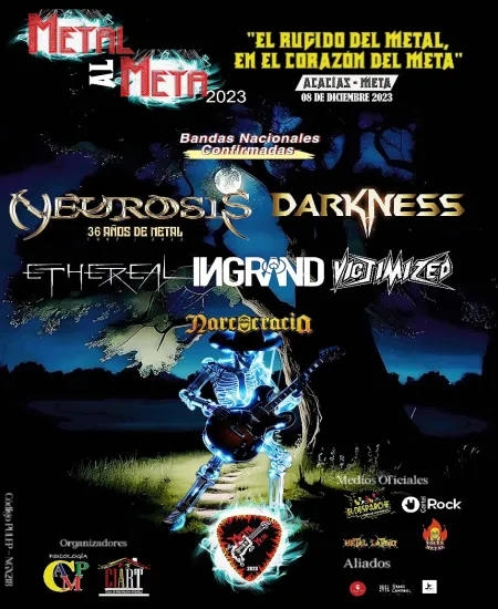 Logo Festival Metal al Meta 2023