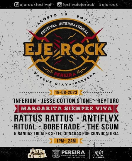 Festival internacional Eje Rock Pereira