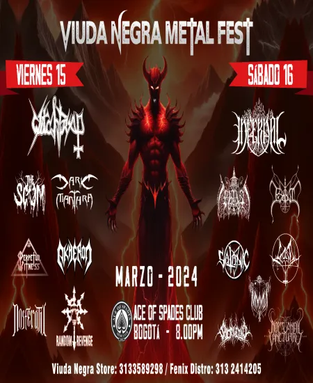 Viuda Negra Metal Fest día 1