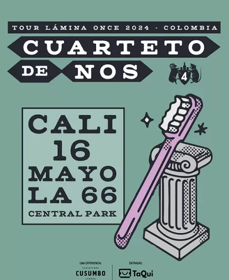  CUARTETO DE NOS en CALI