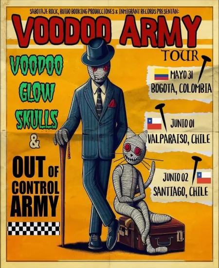 Voodoom Army tour