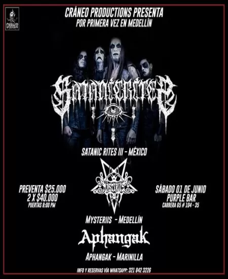 EventoSatanic Rites III