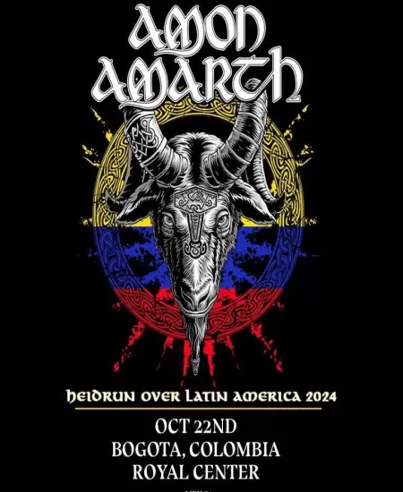AMON AMARTH en Colombia