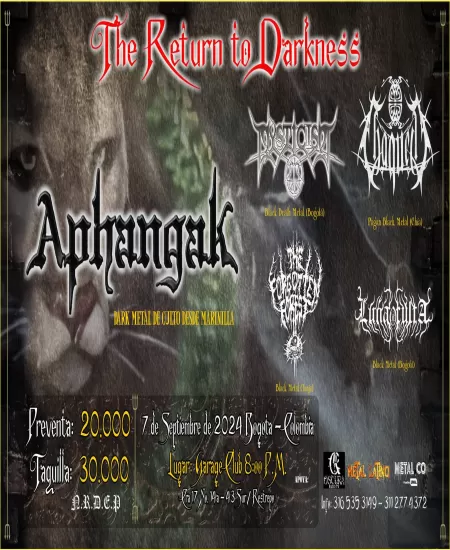 EventoThe Return to Darkness