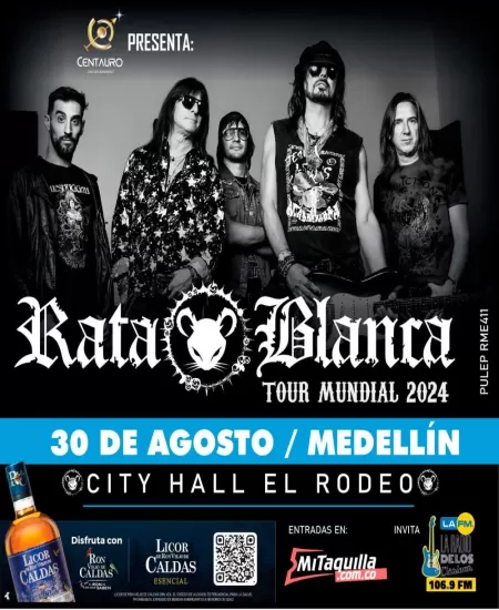 Rata Blanca en Medellín