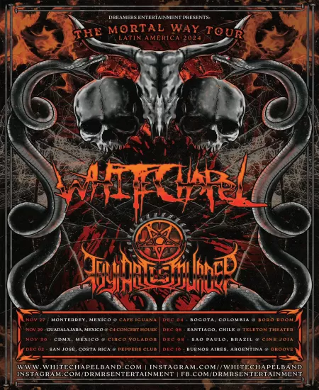 Whitechapel + Thy Art Is Murder