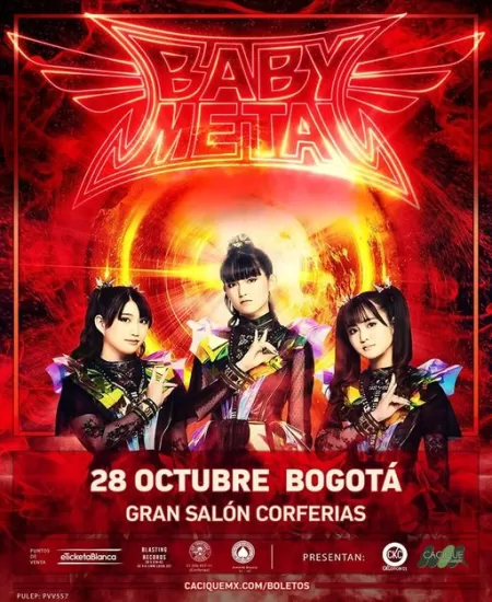 BABYMETAL en Colombia