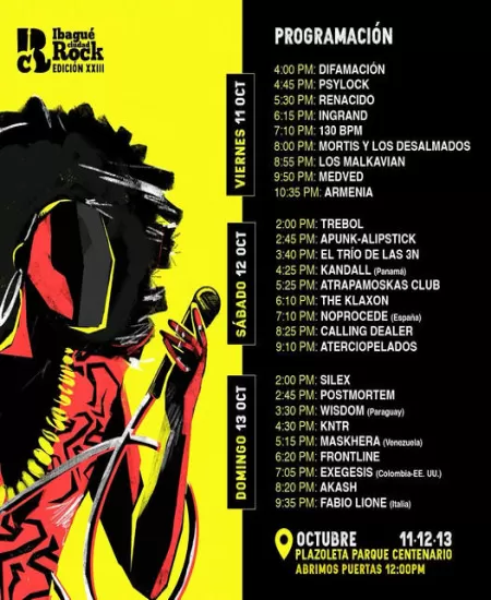 Ibagué Ciudad Rock 2024 - día 2