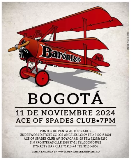 Baron rojo Bogotá