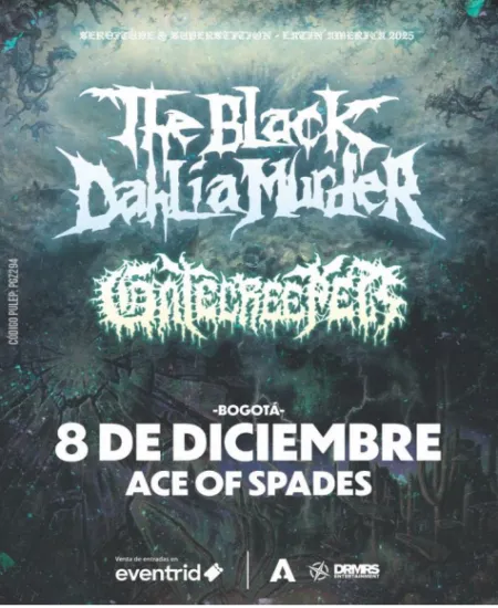 THE BLACK DAHLIA MURDER EN BOGOTÁ