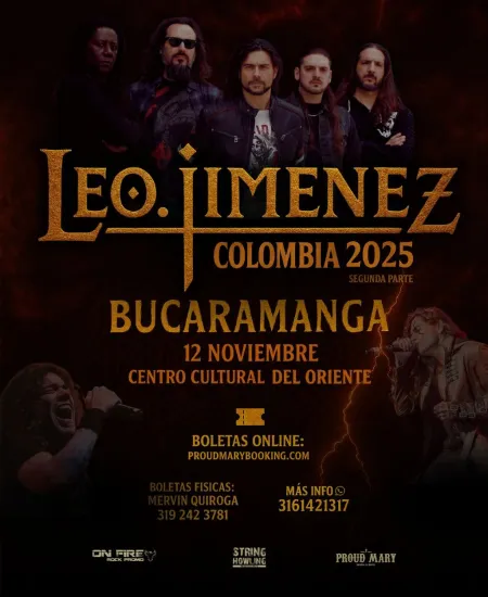 Leo Jimenez en Bucaramanga 2025