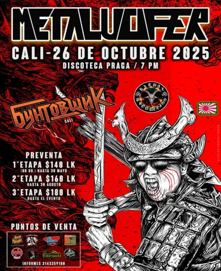 METALUCIFER Cali