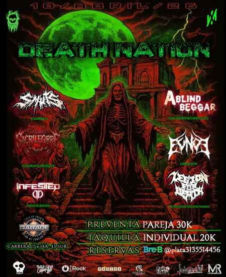 EventoDEATH NATION, EUNOE, SMUTS