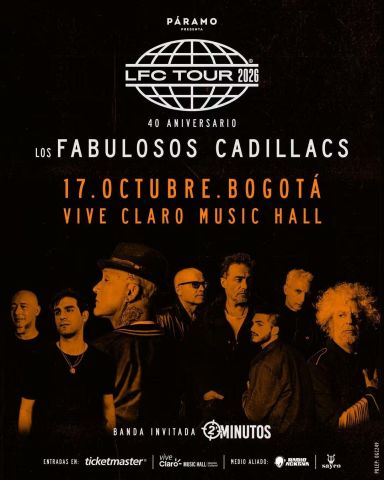 Los Fabulosos Cadillacs - 40 años de carrera